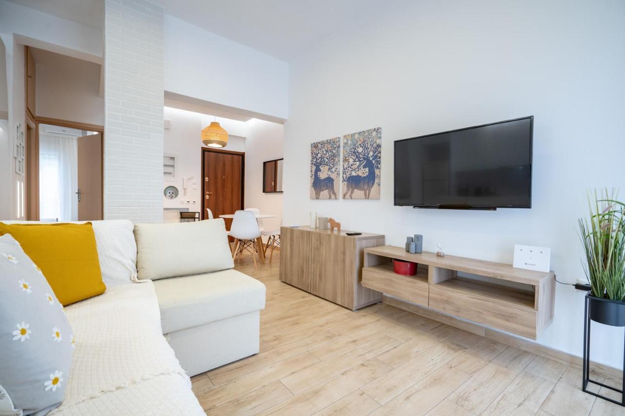Athens Central Train St. Flat For 4 Pers By Mps Apartment ภายนอก รูปภาพ